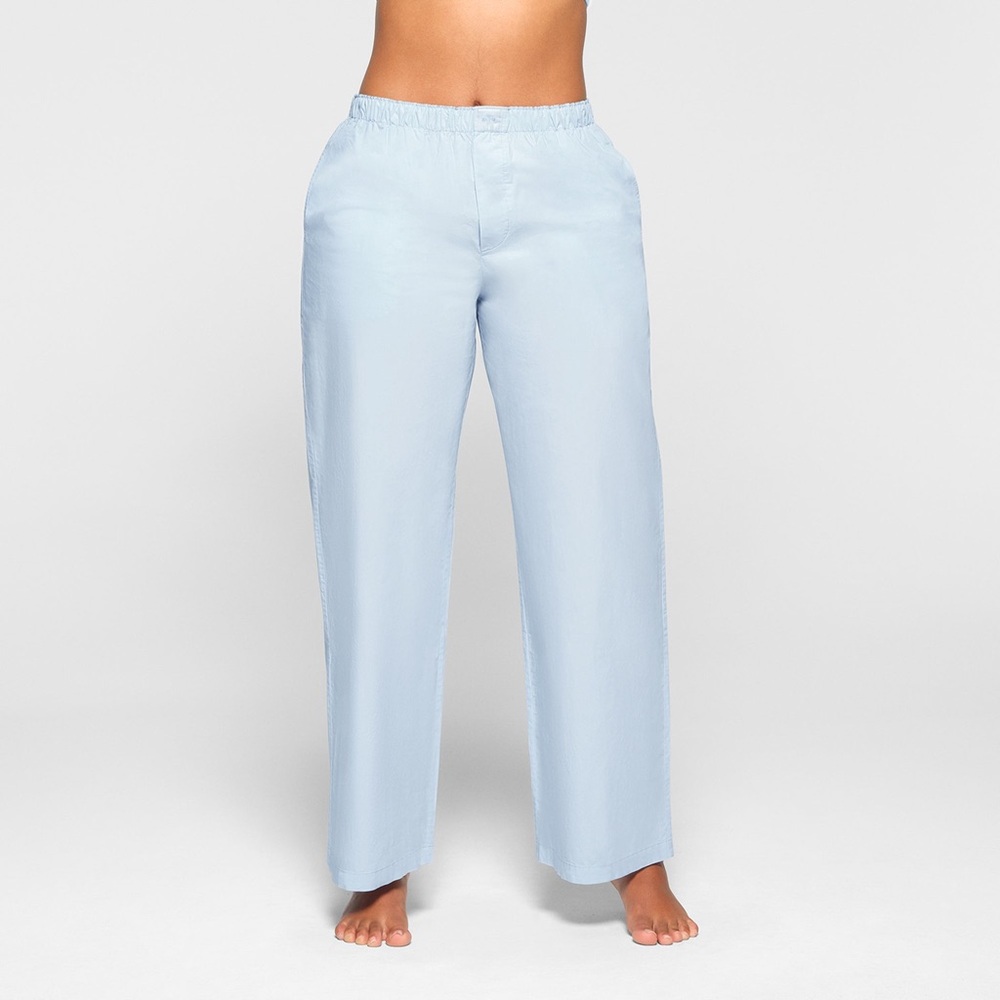 NWT Skims poplin sleep pant in glacier